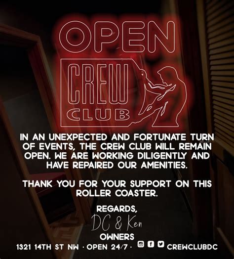 crew club dc porn|DC SEX CLUB (bareback only) .